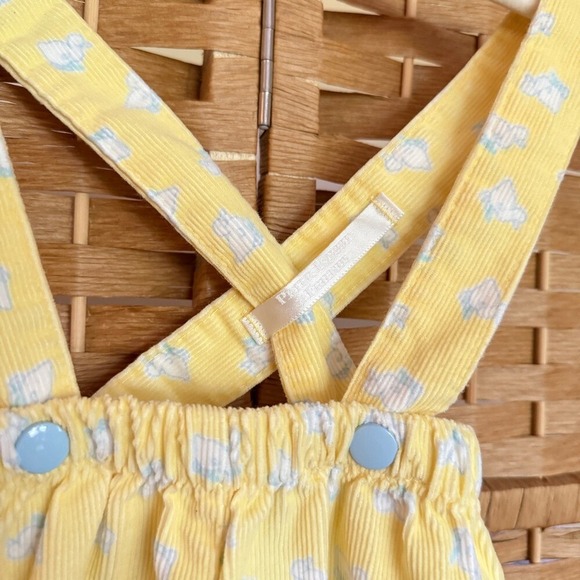 Peter Rabbit & Friends Baby 6 Months Overall Yellow / Baby Blue Duck Overalls - Picture 4 of 14
